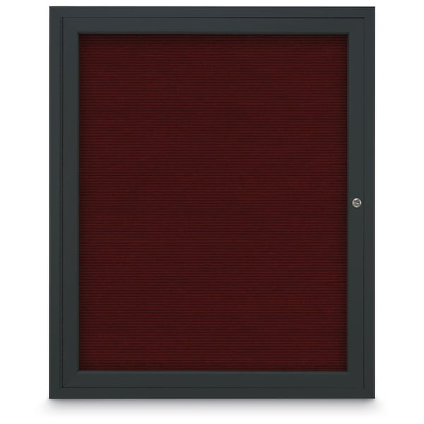 Letterboard, Hdr, Burgundy/Black